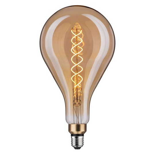 LED-lampa E27 BigDrop 7W 2000K dimbar guld