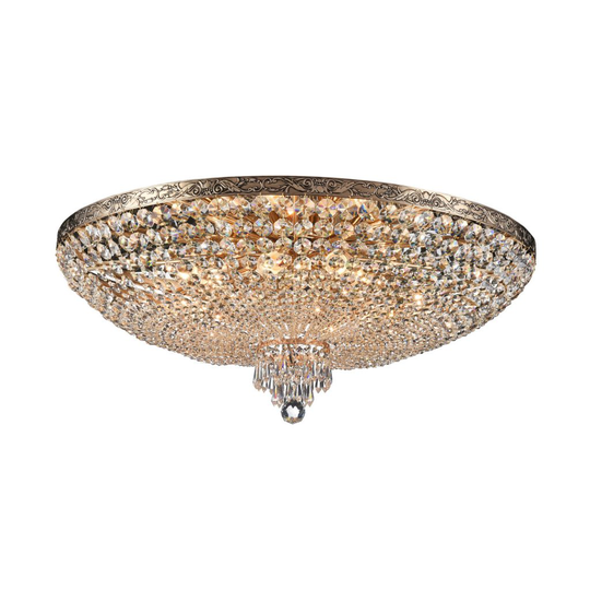 Palace kristall 80cm (Mässing/guld)