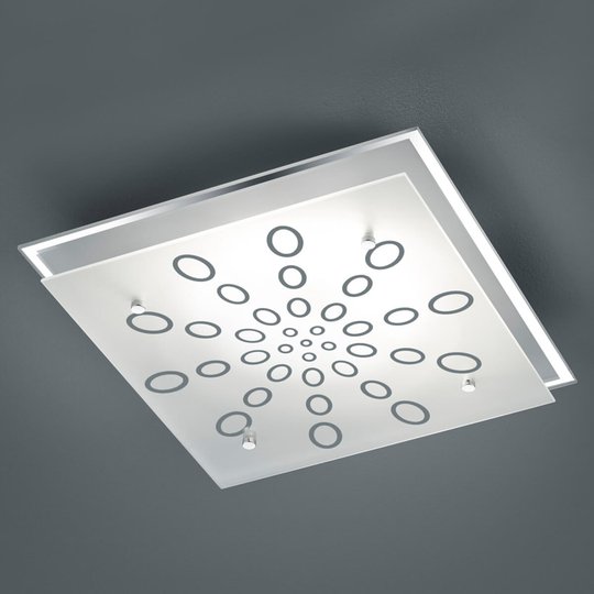 LED-taklampa Dukat, dimbar via väggbrytare