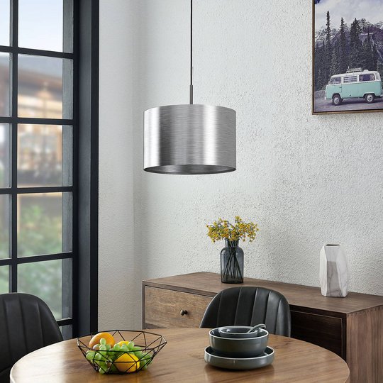Lindby Dexin hänglampa, rund, 1 lampa