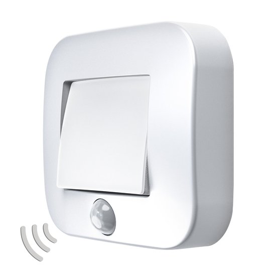 LEDVANCE Nightlux Hall nattlampa med sensor vit