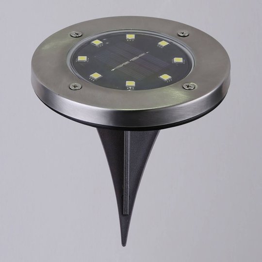 Soldriven LED-markspettslampa 33414, svart
