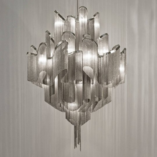 Stream - exklusiv hänglampa, 110 cm