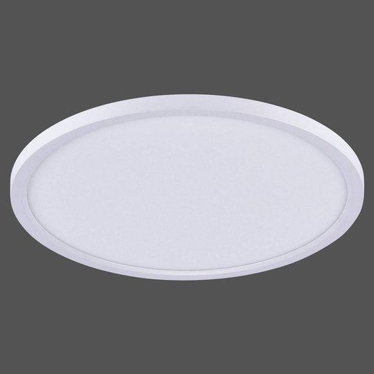 LED-taklampa Flat CCT, Ø 40 cm, vit