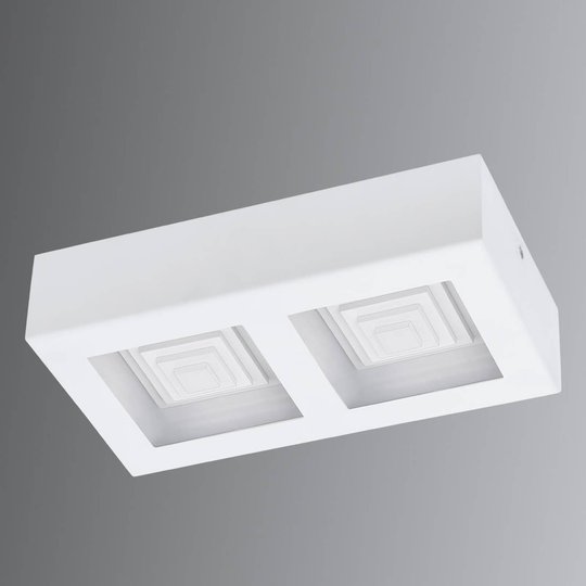 Ferreros - LED-taklampa med 2 lampor i vitt