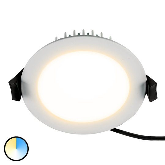 Praktisk inbyggd LED-spotlight Lino, 13 W