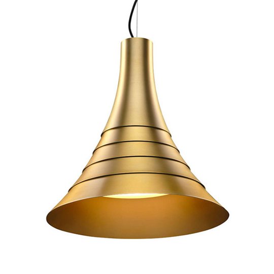 SLV Bato 45 LED-hänglampa mässing Ø45 cm