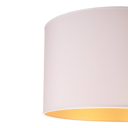 Hänglampa Roller vit/guld, Ø25 cm, 5 lampor