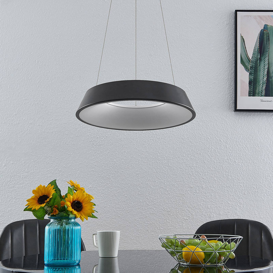 Lindby Milavi LED-hänglampa, svart