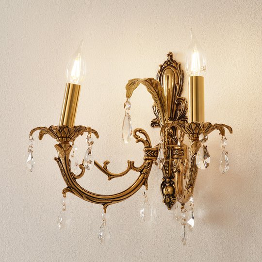 Vacker vägglampa PALMERA