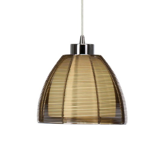 Pendellampa Relax, 1 lampa, 19 cm brons