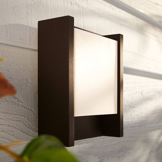 Philips Hue White Fuzo utomhusvägglampa, 22x16cm
