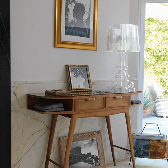Kartell Bourgie - LED-bordslampa, transparent