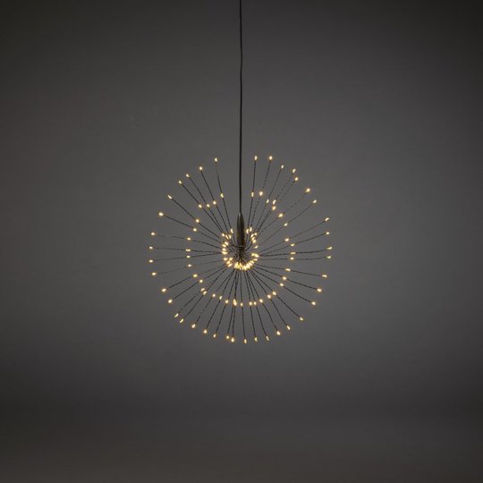 Micro LED dekoration 25cm (Svart)