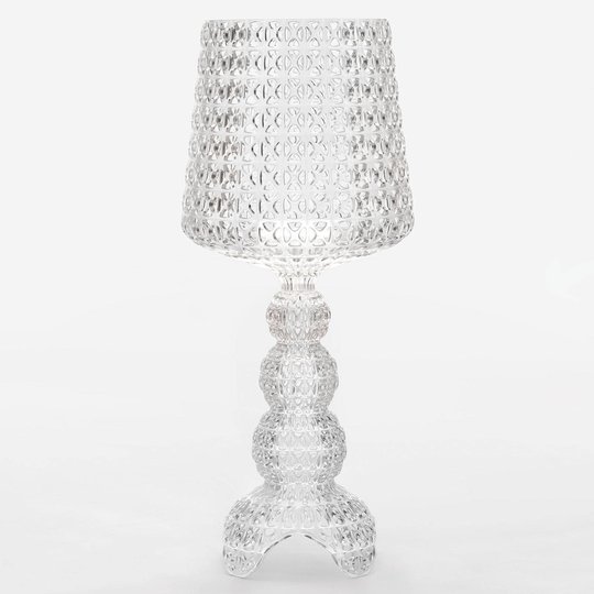 Kartell Mini Kabuki - LED-bordslampa, transparent