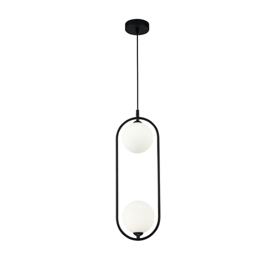 Ring pendel 17cm (Svart)