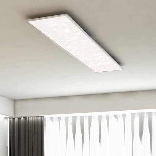 LED-stjärnhimmel-panel Pallas CCT, 100 x 25 cm