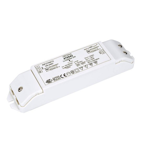 LED Nätdel 20W, 24V