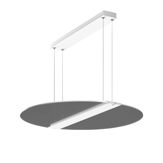RZB Twindot S Round LED-hänglampa DALI Ø 64 cm 830