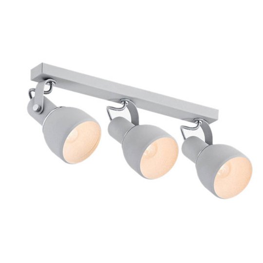 Takspotlight Fiord, 3 lampor, silver