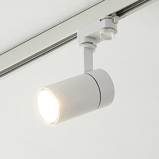 Arcchio Cady LED-skenspotlight vit 15° 12 W