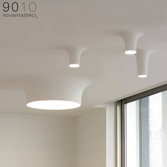 LED-takinbyggnadslampa 8935D, 40,5 x 40,5 cm