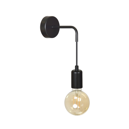 Multipo K1 vägglampa (Svart)