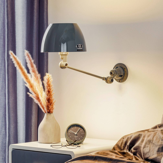 Jieldé Aicler AIC301 vägglampa ledad arm grå
