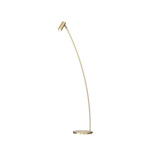 Golvlampa PUCK Matt mässing, Örsjö belysning