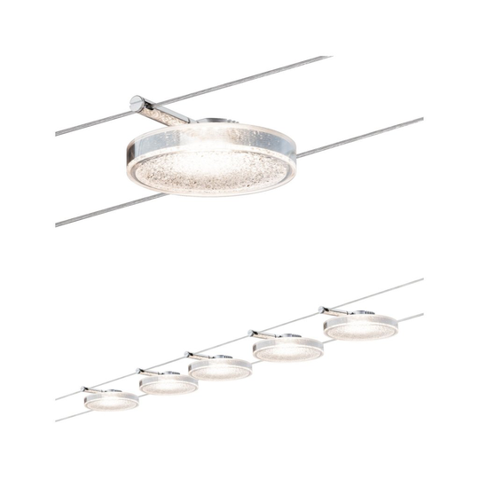 Set DiscLED II LED (Krom)