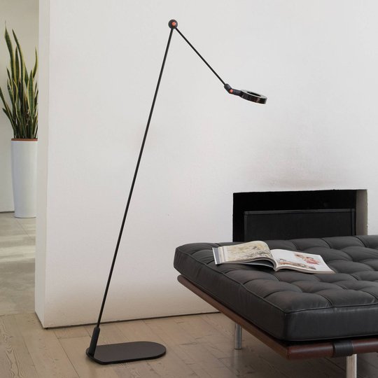 Martinelli Luce L’Amica LED-golvlampa, svart