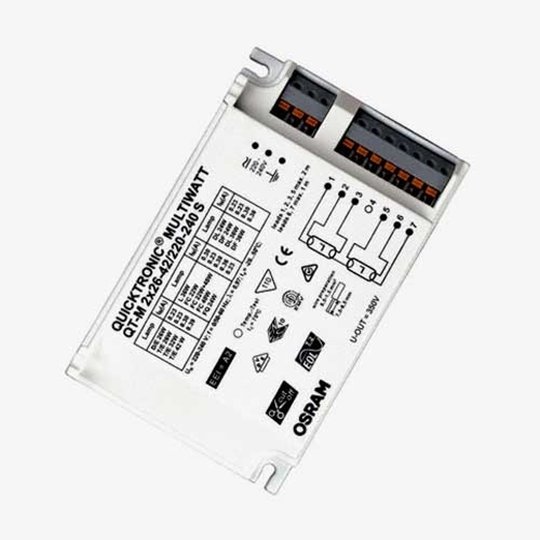 Elektroniskt förkopplingsdon QT-M 2x26-42 W