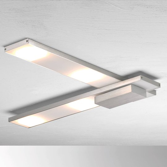 Raffinerad LED-taklampa Slight, aluminium