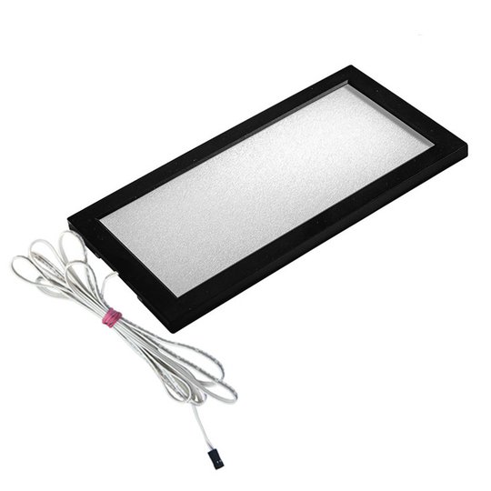 LED-bänklampa Sky svart 4 000 K