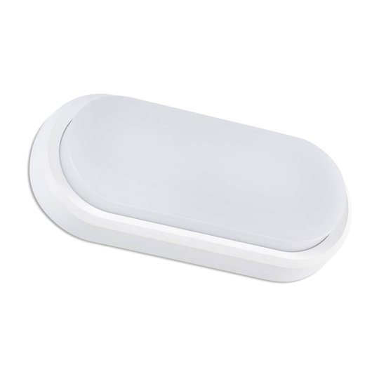 LED-utomhusvägglampa Fred XL IK10 vit