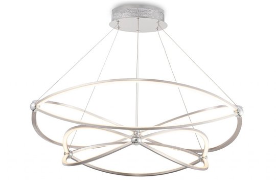 Weave taklampa LED (Förkromad/blank)