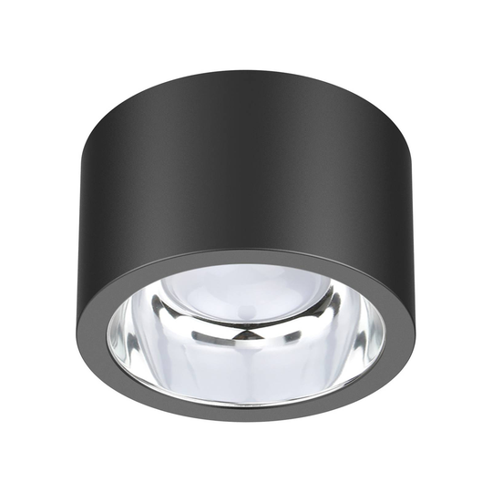 LED-takspotlight ALG54, Ø 21,3 cm antracit