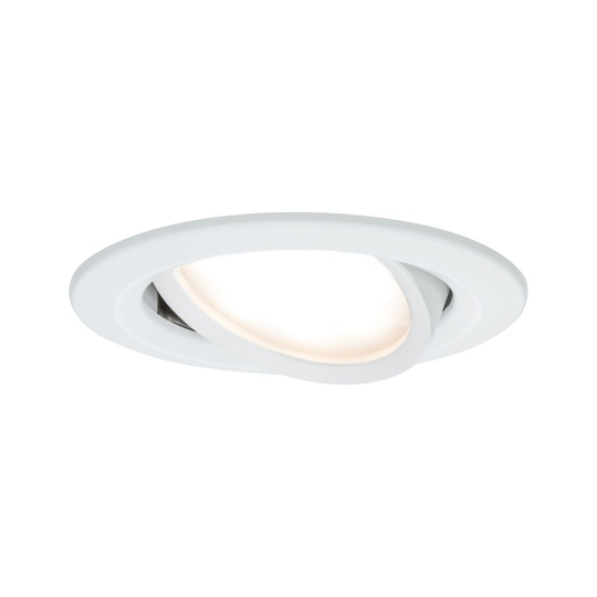 Premium LED Slim Coin Satin Infälld (Vit)