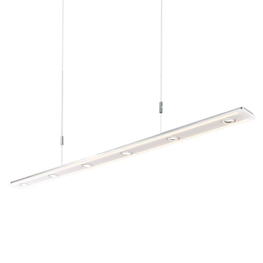 BANKAMP Caro LED-hänglampa, aluminium