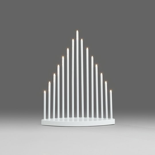 Elljusstake 15L LED (Vit)