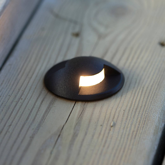 Garden 24 LED-trapplampa Stair Light svart 0,8W