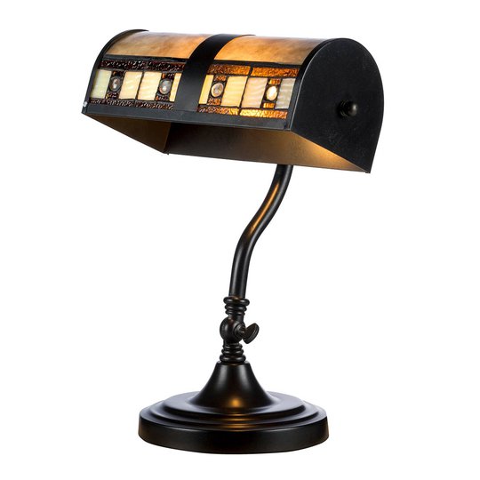 Bordslampa KT4613 i Tiffany-design