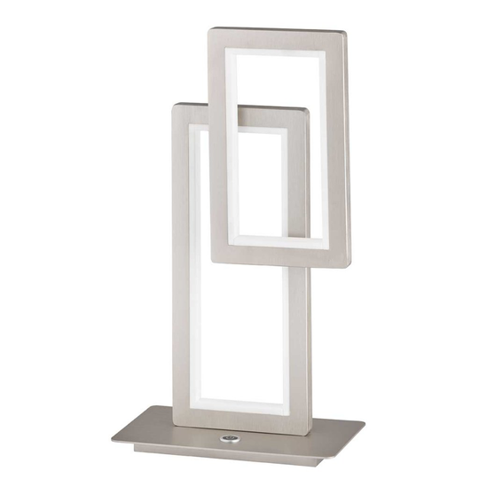 Viso bordslampa (Nickel)
