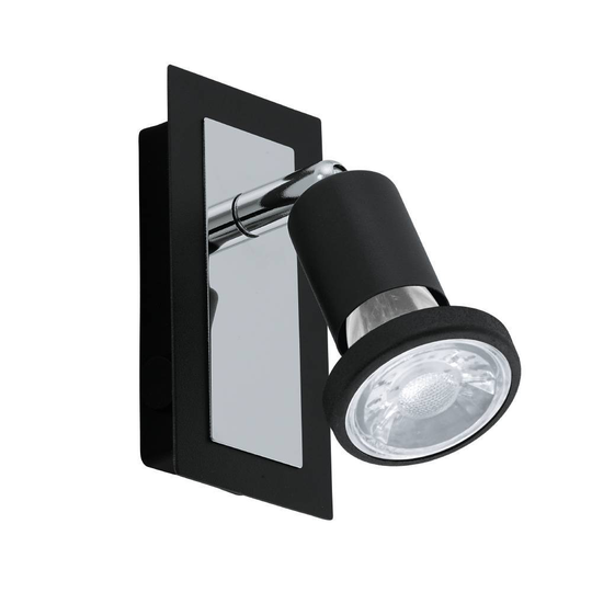 Sarria vägglampa (Svart)