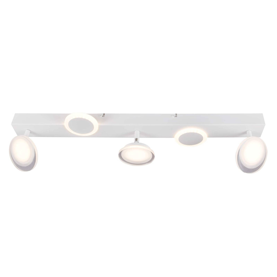LED-takspotlight Meriza, 3 lampor vit