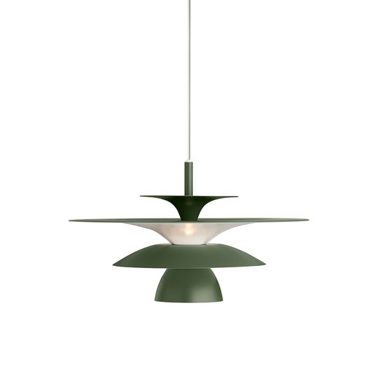 Picasso taklampa 38cm LED (Grön)