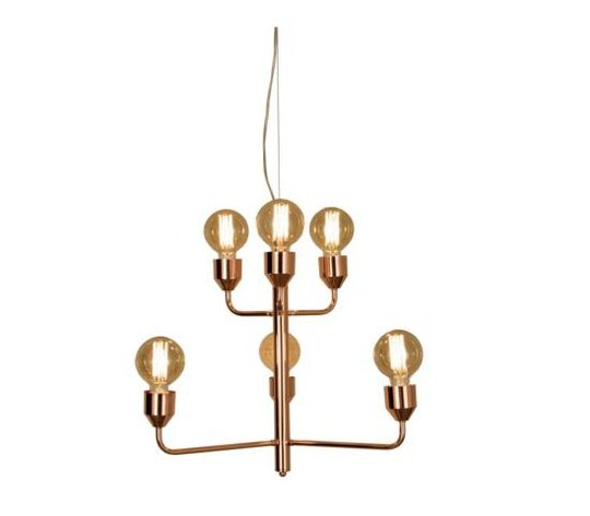 Flynn taklampa 6a (Koppar)