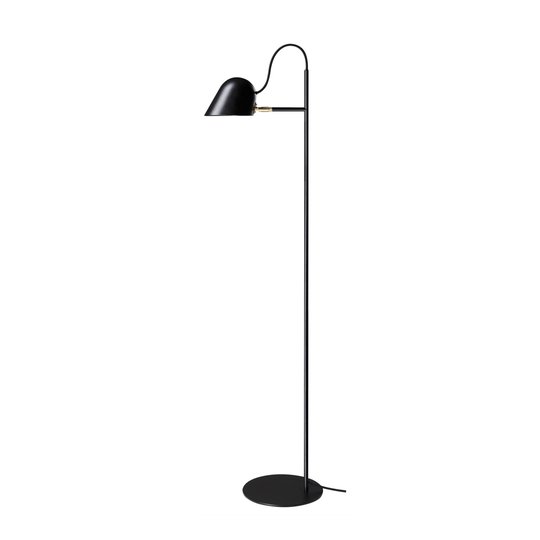 Golvlampa STRECK Svart/Mässing, Örsjö belysning