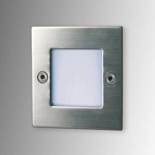 Kvadratisk LED-inbyggnadsspot Lis