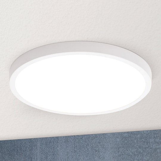 LED-taklampa Vika, rund, vit, Ø 30 cm